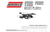 3000, 4000, 4100, 7500, 7700 - ammco brake latheaescosc.com/pdfs/A_BL_3000_7700.pdf · Drum & Disc Brake Lathes. 2 • AMMCO Drum & Disc Brake Lathes Parts Identification Table of