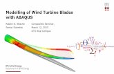Modelling of Wind Turbine Blades with ABAQUS - DTU Orbitorbit.dtu.dk/files/106681216/Modelling_WTB_ABAQUS_Bitsche.pdf · Modelling of Wind Turbine Blades ... •Use a slice of an