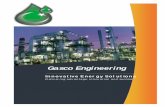 Gasco Engineeringgascoengineering.com.pk/wp-content/uploads/2014/09/Gasco-Profile.… · establishment of Gasco Engineering Services in 1990, in ... CO2/H2S removal-amine or membrane