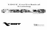 VDOT GeoTechnical Trainingextranet.vdot.state.va.us/locdes/GEOPAK/vdot_geotech_2004Ed.pdf · Name as you would like for it to appear on training certificate: Please FAX this sign-up