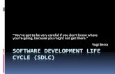 Software Development Life Cycle (SDLC) - PBworksbasilissachin.pbworks.com/w/file/fetch/65021923/SDLC-Model.pdf · SOFTWARE DEVELOPMENT LIFE CYCLE (SDLC) ... High risk for new systems