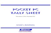 Pocket PC Tally Sheet - National Energy Technology … Library/Research/Oil-Gas/tally2manual... · Tally Sheet for Pocket PC 1 Ó2003 Maurer Technology Inc. 1. Introduction Maurer
