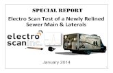 CIPP Defect Assessment Report - Electro Scan Inc. Five Electro Scan Pipeline Defects – POST-REHAB Detail Profiles Estimated GPM* Defect(Grade Defect(Start Defect(End Defect(Length()