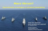 Mare librum? - KIVI · PDF fileRisico op aardbeving, Typhoon, of Orkaan ... Zuid Chinese Zee, ... Interactie and Synergie van Internationale en
