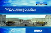 Water conservation in cooling towers - AIRAH - Home · PDF file1 WATER CONSERVATION IN COOLING TOWERS   BEST PRACTICE GUIDELINES Intent This document has been prepared to