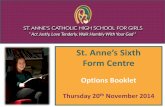 St. Anne’s  · PDF fileBTEC L3 Business Studies and Law . 2 Optional Units • Unit 13 Recruitment and Selection in Business ... A Level • Unit 4 Population and environment