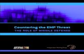 Countering the EMP Threat: The Role of Missile · PDF fileMissile Defense and the Space Relationship was formed in 2002. ... Currently deployed Aegis ballistic missile (BMD)-capable