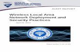 Wireless Local Area Network Deployment and Security Practices · PDF fileHIGHLIGHTS . Wireless Local Area Network Deployment and Security Practices . Report Number IT-AR-14-005. April