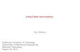 FRACTURE MECHANICS - Materials Technologypiet/edu/frm/pdf/frmsht1415.pdf · FRACTURE MECHANICS Piet Schreurs Eindhoven University of Technology Department of Mechanical Engineering