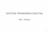 SISTEM TRANSMISI DIGITAL - ernasugesti's blogernasugesti.staff.telkomuniversity.ac.id/files/2012/11/OSISTEM... · 22 Contoh Rancangan siskom optik laju data 60 Mb/s sbb : Jarak 60