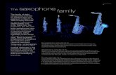 The saxophone family - Henri Selmer Paris · PDF fileBb tenor saxophone It was largely through jazz that the true nature of the B-flat tenor saxophone has been revealed. In particular