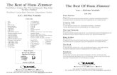 The Best of Hans Zimmer The Best Of Hans Zimmer · PDF fileDISCOGRAPHY Zu bestellen bei A commander chez To be ordered from: Editions Marc Reift CH-3963 Crans-Montana (Switzerland)