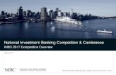 National Investment Banking Competition & Conference · PDF fileRespon Wealth Management ... National Investment Banking Competition & Conference 2017. ... Pitchbook Instructions