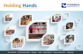 Holding Hands - Forbes Marshall 8... · Holding Hands A CSR Newsletter ... Handicap Center, Pune runs a Rehabilitation Programme for the Blind. Under this programme, ... We supported