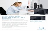 Great value with essential productivity features. - · PDF fileGreat value with essential productivity features. ... capability is applicable to Dell B2360dn ... • With a maximum