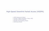 High-Speed Downlink Packet Access (HSDPA) · PDF fileHigh-Speed Downlink Packet Access (HSDPA) ... UMTS Networks Andreas Mitschele-Thiel, ... Advanced transmission to increase data