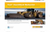 Cat Certified Rebuild - Barloworld Equipment · PDF filea Cat Certified Rebuild you can recover all the performance and productivity of your original machine ... For Cat® D10T, D11R