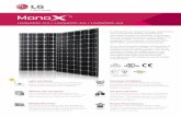 LG260S1C-G3 / LG255S1C-G3 / LG250S1C-G3 - LG Solar G3_201207.pdf · LG Electronics, Inc. (Korea Exchange: 06657.KS) is one of the globally leading companies and technology innovator
