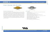 Cree XLamp XP-G3 LED Data Sheet - Mouser · PDF fileand the Cree lg are trademars Cree nc UL ... • Cree XLamp XP-G3 LED order codes specify only a minimum flux bin and not a maximum