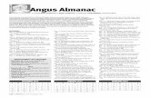 REFERENCE Angus · PDF fileDec. 13–Virginia BCIA Culpeper Sr. PT Bull Sale, at Glenmary Farm, Rapidan, VA Dec. 14–Gana Farms Female Sale, Martell, NE ... REFERENCE Angus Almanac