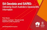 SA Geodataand SARIG - Mineralsminerals.statedevelopment.sa.gov.au/__data/assets/pdf_file/0006/... · SA Geodataand SARIG: ... • How to use web services in ArcGIS and MapInfo ...