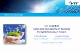 VTT EcoCities Examples and Approach towards the ...cor.europa.eu/en/activities/arlem/Documents/sudev-6-presentation... · VTT EcoCities Examples and Approach towards the Mediterranean