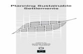 Planning Sustainable Settlements - · PDF fileplanning sustainable settlements handbook based on the partial results of the ec research project “ecocity – urban development towards