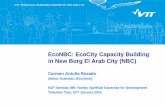EcoNBC: EcoCity Capacity Building in New Borg El Arab · PDF fileVTT TECHNICAL RESEARCH CENTRE OF FINLAND LTD EcoNBC: EcoCity Capacity Building in New Borg El Arab City (NBC) Carmen