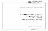 Composing and Improvising - Anglia Ruskin Universityweb.anglia.ac.uk/anet/faculties/alss/public/AF115003S - Composing... · ... Composing and Improvising Module Code: ... the chords