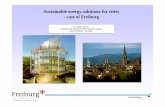 Sustainable energy solutions for cities - case of  · PDF fileSustainable energy solutions for cities ... Sustainable Energy Supply ... Problems to solve: