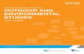 Victorian Certificate of Education OUTDOOR AND ... · PDF fileVICTIAN CUICUU AND ASSESSENT AUTITY Accreditation Period 2018-2022 Victorian Certificate of Education OUTDOOR AND ENVIRONMENTAL