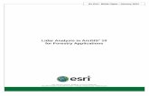 Lidar Analysis in ArcGIS 10 for Forestry Applications - · PDF fileLidar Analysis in ArcGIS® 10 for Forestry Applications . Esri, 380 New York St., Redlands, CA 92373-8100 USA ...