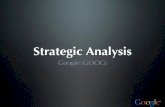 Strategic Analysis - Josh Schumacherblog.joshschumacher.com/wp-content/uploads/2008/06/google... · Strategic Analysis Google (GOOG) Presented By ... PESTEL Analysis. Competitors