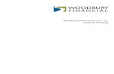 Woodbury Financial Services, · PDF fileI. Who We Are Woodbury Financial Services, Inc., (“Woodbury Financial”) is a broker/dealer registered with the Securities and Exchange Commission
