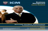 Business Management - Institute of Commercial Managementicm.education/documents/course-handbooks/Business Management... · Business Management 1 1 Introduction The purpose of this