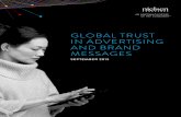 GLOBAL TRUST IN ADVERTISING AND BRAND · PDF filegloal trust in advertising and rand messages c 2013 t n company 1. global trust in advertising . and brand messages. september 20.