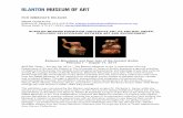 FOR IMMEDIATE RELEASE - Blanton Museum of Art · PDF fileFOR IMMEDIATE RELEASE ... Nasca, Wari, Moche, Chancay, Sicán, ... refined modeling of their ceramic vessels and woven textiles,
