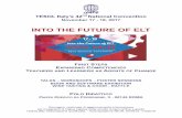 TESOLItaly’s 42ndNational Convention Into the Future of ELTtesolitaly.org/new/wp-content/uploads/2017/04/Program-Final... · INTO THE FUTURE OF ELT ... is a long-experienced EFL