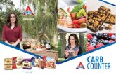 Carb Counter - atkins · PDF fileATKINS CARB COUNTER | 1 HOW TO USE THE ATKINS CARB COUNTER T HE CARB COUNTER has one purpose only—to tell you the net carb count of as many foods