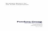 Strategic Report for The Kraft Corporation - Pomonaeconomics-files.pomona.edu/jlikens/SeniorSeminars/pandora/reports/... · Strategic Report for The Kraft Corporation ... EXECUTIVE