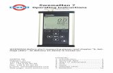 SwemaMan 7 Operating instructions 7_eng.pdf · SwemaMan 7 Operating instructions vers 1.00 MB20150429 ... Measure airflow either with k-factor or with area in duct. ... To reset the