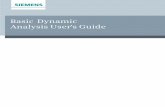 Basic Dynamic Analysis User's Guide - Siemens · PDF fileBasic Dynamic Analysis User's Guide. Contents Proprietary&RestrictedRightsNotice..... 11 AboutthisBook