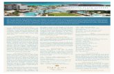 DREAMS PLAYA MUJERES - · PDF fileThe all-new Dreams Playa Mujeres Golf & Spa Resort is set along a private stretch of beach only minutes away from downtown Cancun, but a world away
