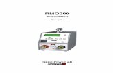 RMO200-IP54- Manual komplet Engleski=RMO200-IP54 · PDF fileRMO200 Introduction, Safety Instructions 1 Introduction This manual contains helpful instructions on how to use RMO200 in