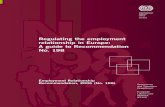 Regulating the employment relationship in Europe: A …ed_dialogue/@dialogue/document… · 98 Employment Relationship Recommendation, 2006 (No. 198) Regulating the employment relationship