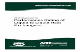 2015 Standard for Performance Rating of Liquid to Liquid ... · PDF file2015 Standard for Performance Rating of Liquid to Liquid Heat ... –2015 2 3.7 Published Ratings. A ... A1.5