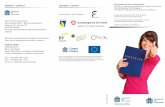 KONTAKT / CONTACT KONTAKT / CONTACT - cjfa.eu · PDF fileVendredi 6 Novembre 2015, 9h00–16h30 Universität des Saarlandes / Université de ... Union für Beschäftigung und soziale