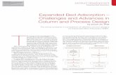 Expanded Bed Adsorption – Challenges and Advances · PDF fileExpanded Bed Adsorption Expanded Bed Adsorption – Challenges and Advances in Column and Process Design by Zuwei Jin,