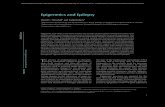 Epigenetics and Epilepsy - …perspectivesinmedicine.cshlp.org/content/5/12/a022731.full.pdf · Epigenetics and Epilepsy ... ports strong effects of epigenetics inﬂuencing gene
