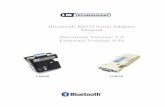 Bluetooth RS232 Serial Adapter Manual Document  · PDF fileBluetooth RS232 Serial Adapter Manual Document Version: ... 6.5 Power Supply Page 5 ... (slave mode) Link LED slow (0.9